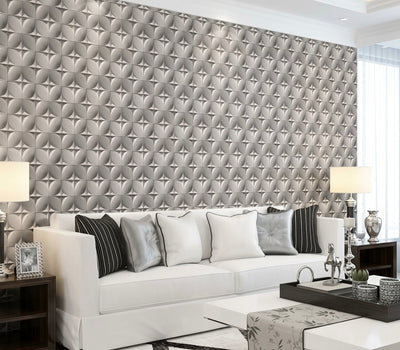 Almohadilla Blanca — papel tapiz vinílico premium México