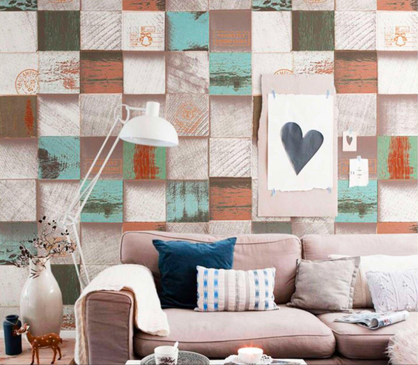 Madera Vintage — papel tapiz vinílico MURŌ