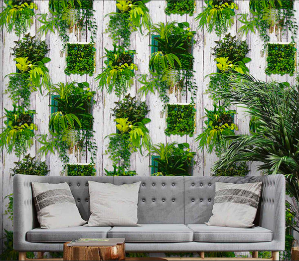 Plantas Decorativas — papel tapiz vinílico MURŌ