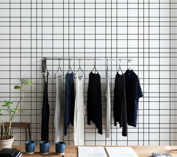 Líneas Verticales — papel tapiz vinílico MURŌ